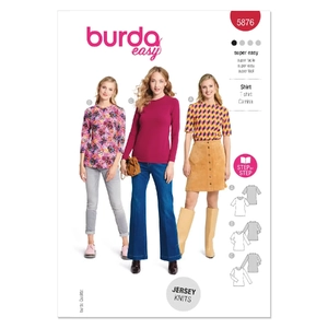 Misses' Top, Burda Style Sewing Pattern 5876