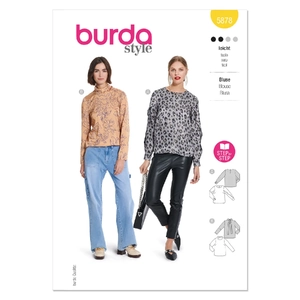 Misses' Blouse, Burda Style Sewing Pattern 5878