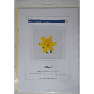 Counted Cross Stitch, Mini Florals, Daffodil, 7.08 x 7.08cm