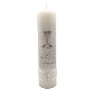 Candle, My First Holy Communion, 50mm Diameter 200mm High