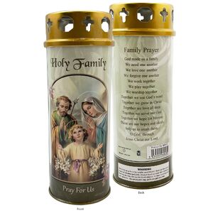 Holy Family Devotional Candle, Approx 68 Hours Burn Time