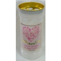 FAITH HOPE LOVE Devotional Candle, 70 Hour Burn Time