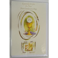 First Communion Day Card, Especially for You, 115 x 170mm, Includes Envelope