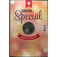 Someone Special, Card &amp; Lucky Coin, 115 x 170mm, Luck Coin 35mm, A Beautiful Gift