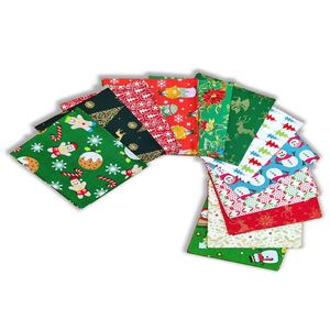 Christmas Fat Quarter, Approx 50cm x 52cm, Cotton Print Fabric Select design