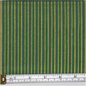 Christmas Fat Quarter 009, Approx 50cm x 52cm, Cotton Metallic Print Fabric