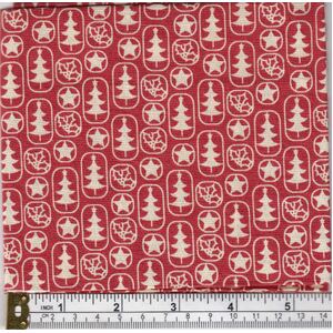 Christmas Fat Quarter 038, Approx 50cm x 52cm, Cotton Print Fabric