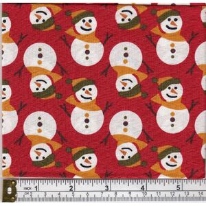Christmas Fat Quarter 042, Approx 50cm x 52cm, Cotton Print Fabric