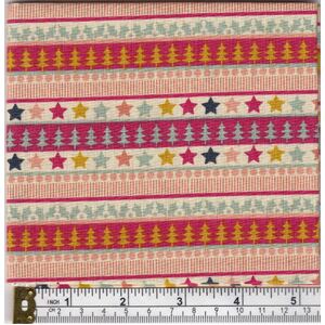 Christmas Fat Quarter 045, Approx 50cm x 52cm, Cotton Print Fabric