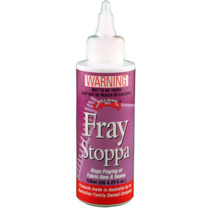 Helmar Fray Stoppa 125ml Bottle (Stops fraying of Fabric Hem &amp; Seams)