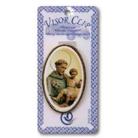 ST ANTHONY Visor Clip, Metal with Plastic Clip 50 x 23mm, Made in Italy