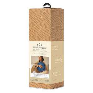 The Contemplative Cushion Crochet Kit, DMC Mindful Making CR102K