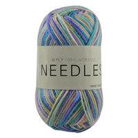 Needles Acrylic Knitting Yarn 8 Ply, 100g Ball, MULTI SWEET DREAMS