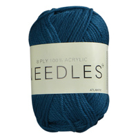 Needles Acrylic Knitting Yarn 8 Ply, 100g Ball, ATLANTIC