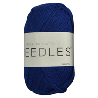 Needles Acrylic Knitting Yarn 8 Ply, 100g Ball, ADMIRAL