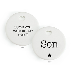 SON Heartfelt Ceramic Token, 35mm Diameter