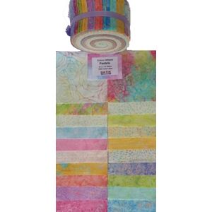 PASTELS Colour Wheel Roll, 40 x 2 1/2&quot; Strips - LIMITED STOCK
