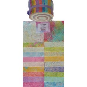 PASTEL Colour Wheel Roll, 40 x 2 1/2&quot; Strips - LIMITED STOCK