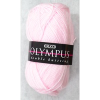 Crucci Olympus Knitting Yarn 100% Acrylic 8 Ply, 100g Balls #251 BABY PINK