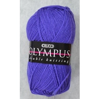 Crucci Olympus Knitting Yarn 100% Acrylic 8 Ply, 100g Balls #501 PURPLE