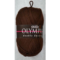 Crucci Olympus Knitting Yarn 100% Acrylic 8 Ply, 100g Ball #871 BROWN