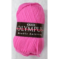 Crucci Olympus Knitting Yarn 100% Acrylic 8 Ply, 100g Ball #510 RASPBERRY
