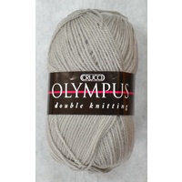 Crucci Olympus Knitting Yarn 100% Acrylic 8 Ply, 100g Ball #512 SOFT GREY