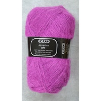Crucci Aquarius Knitting Yarn, 50% Acrylic 50% Nylon, 100g Ball #101 RASPBERRY