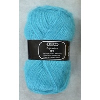 Crucci Aquarius Knitting Yarn, 50% Acrylic 50% Nylon, 100g Ball #104 HOT TURQ