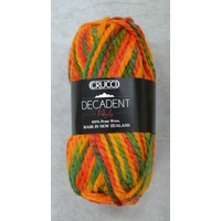 Crucci Decadent Knitting Yarn, 100% Pure Wool, 14 Ply, 50g Ball #46 SALADO