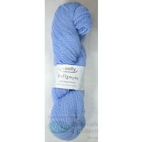 Woolly Crafty Knitting Yarn 100% Pure Wool 8 Ply, 100g Hanks #6 BLUE