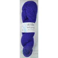 Woolly Crafty Knitting Yarn 100% Pure Wool 8 Ply, 100g Hanks #11 PURPLE