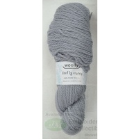 Woolly Crafty Knitting Yarn 100% Pure Wool 8 Ply, 100g Hanks #19 SILVER