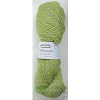 Crafty Marles Knitting Yarn, Pure Wool 8 Ply, 100g Hank #45 SILVER LIME