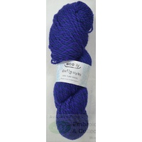Crafty Marles Knitting Yarn, Pure Wool 8 Ply, 100g Hank #48 PURPLE NAVY