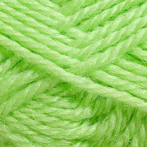Crucci&#39;s WOOLLY 8 Ply 100% Pure Wool Machine Wash, 50g Ball, #322 APPLE