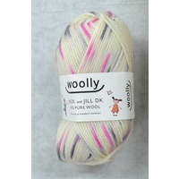 Woolly Jack & Jill DK Knitting Yarn, 100% Pure Wool 8 Ply, 50g Ball #822 WHITE