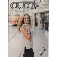 Crucci Knitting Pattern 1498, Ribbed Vest, Designed for Sporte 14 Ply 100% Pure Wool