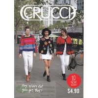 Crucci Knitting Pattern BOOK, 10 New Designs, Knit Me Now!