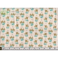 Aubrey Floral 426501, 112cm Wide Per Metre