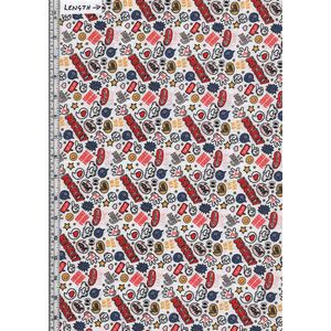 Disney Mickey Totally Got This White, It&#39;s A Mickey Thing 110cm Wide Cotton Fabric
