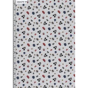Disney Mickey Tiny Interactions White, It&#39;s A Mickey Thing 110cm Wide Cotton Fabric