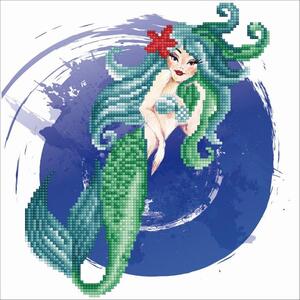 Diamond Dotz MERMAID DA.51150, 5D Multi Facet Diamond Art Kit