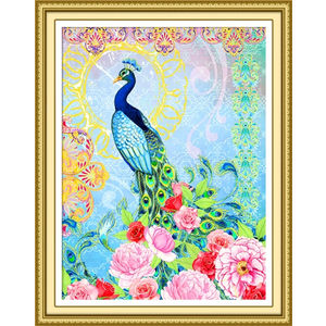 Diamond Dotz EXOTIC PEACOCK DD15.009, 5D Multi Faceted Diamond Art Kit