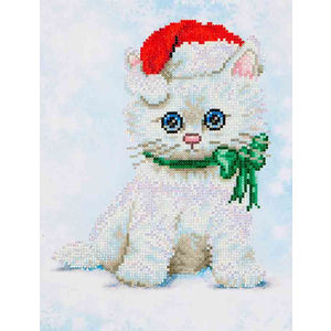 Diamond Dotz CHRISSY KITTY DD5.011, 5D Multi Facet Diamond Art Kit