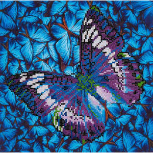 Diamond Dotz FLUTTER BY MAUVE DD5.017, 5D Multi Faceted Diamond Art Kit