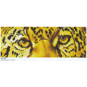 Diamond Dotz LEOPARD SPY 5D Diamond Painting Art Kit,, 42 x 15cm, DD5.028