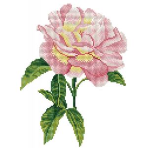 Diamond Dotz PINK ROSE DD5.069, 5D Multi Faceted Diamond Painting Kit