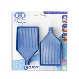Diamond Dotz Bulk Pack Blue Trays With Pouring Lip DDA.031