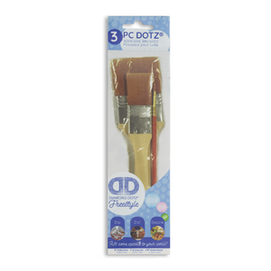 Diamond Dotz Accessory Pack of 3 Deluxe Adhesive Brushes, DDA.064